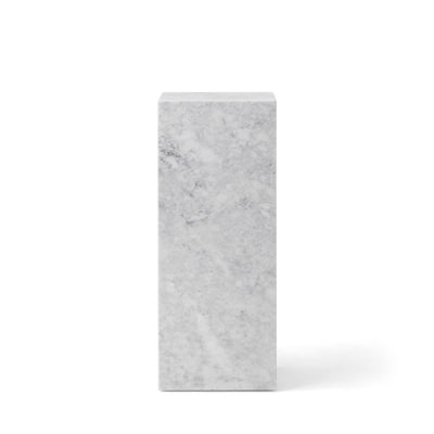 audo copenhagen (menu) | plinth pedestal | white carrara marble
