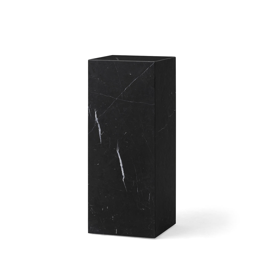 audo copenhagen (menu) | plinth pedestal | nero marquina marble