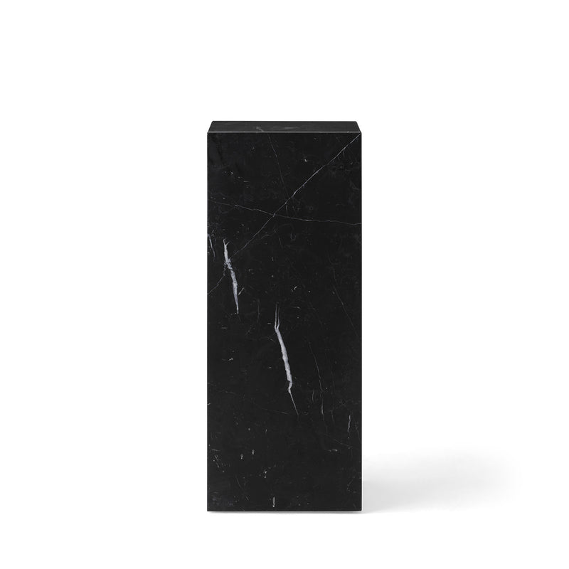 audo copenhagen (menu) | plinth pedestal | nero marquina marble