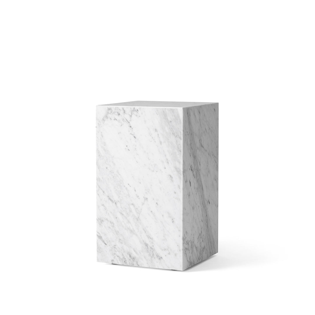 audo copenhagen (menu) | plinth tall | white carrara marble
