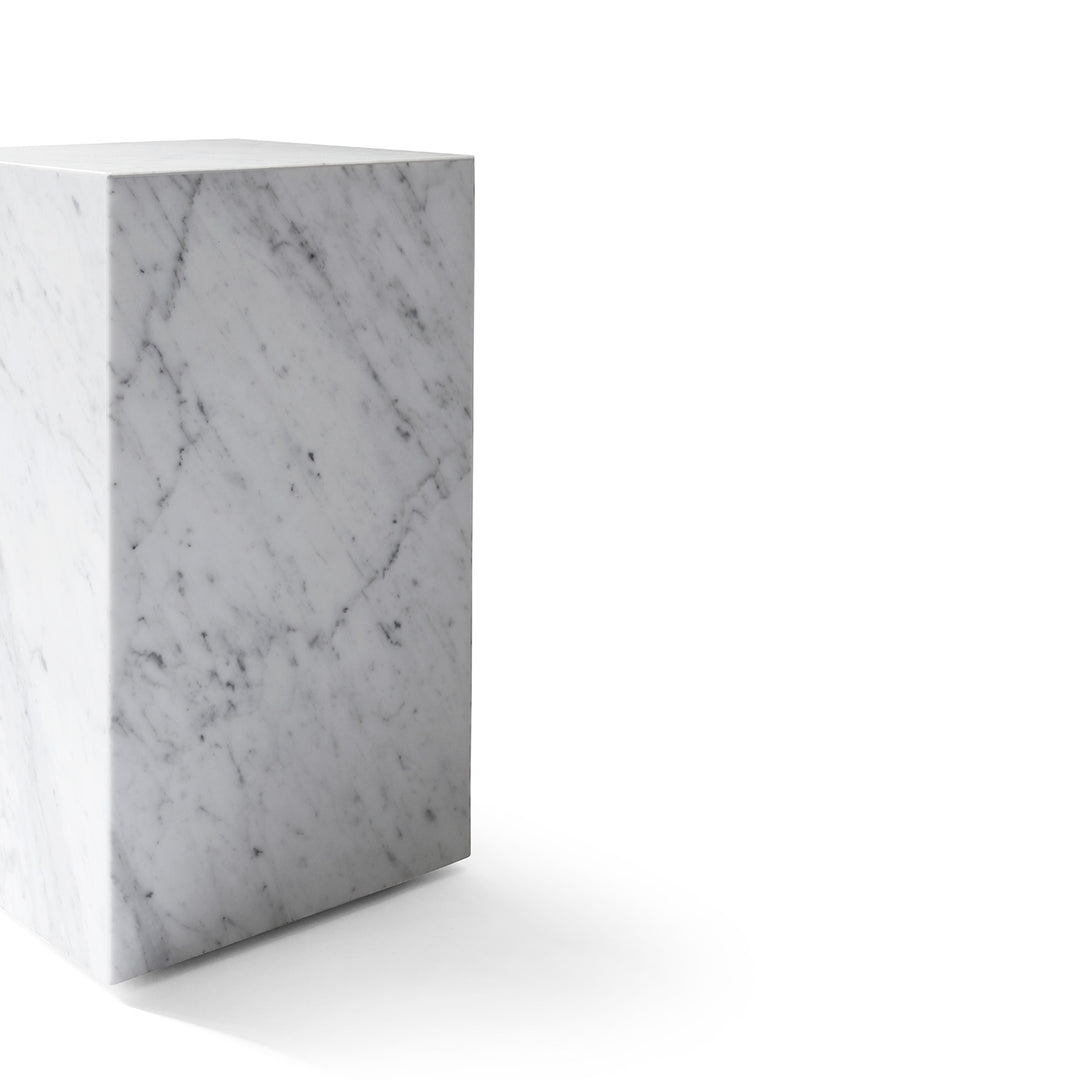 audo copenhagen (menu) | plinth tall | white carrara marble