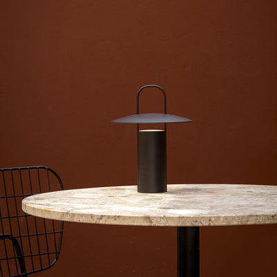audo copenhagen (menu) | ray portable table lamp | black