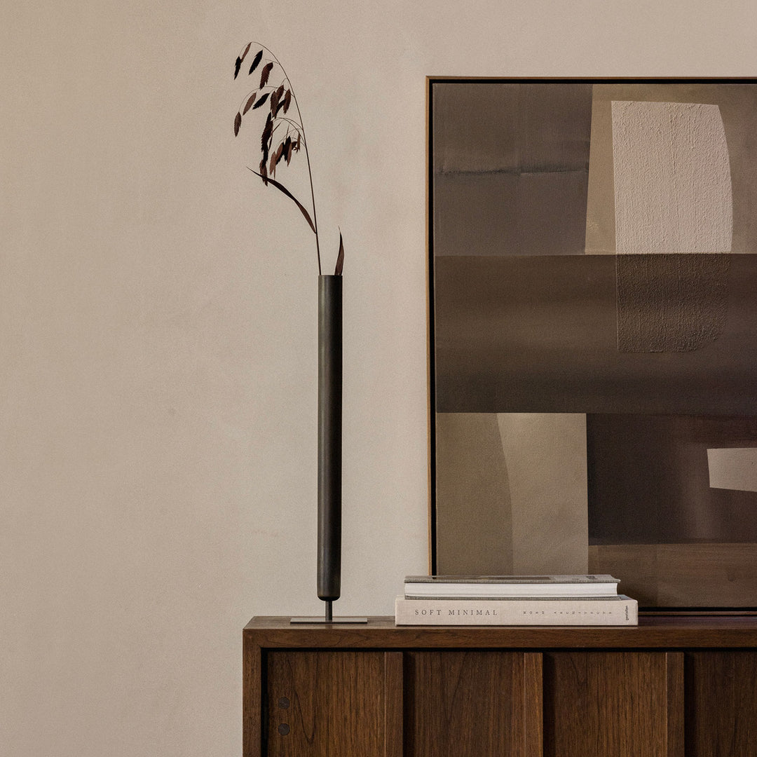 audo copenhagen (menu) | stance vase | bronzed brass 40cm