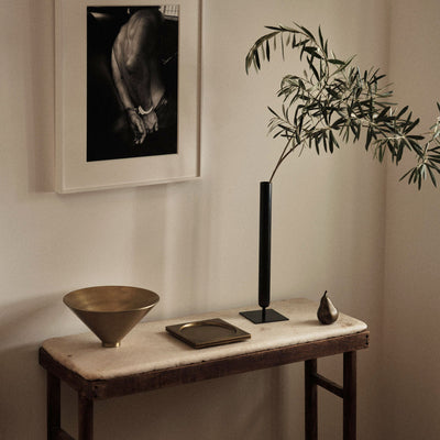 audo copenhagen (menu) | stance vase | bronzed brass 40cm