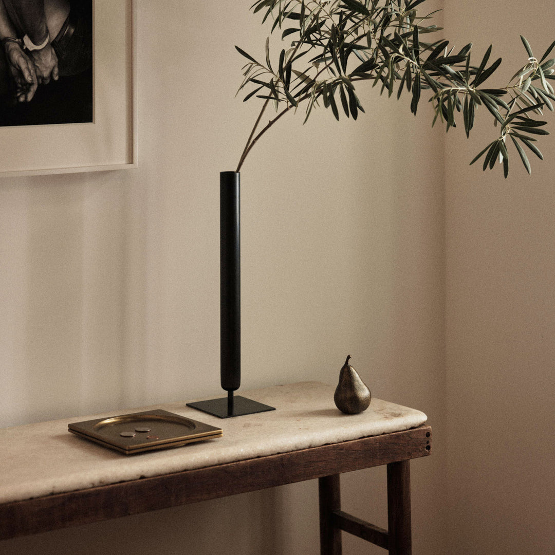 audo copenhagen (menu) | stance vase | bronzed brass 40cm