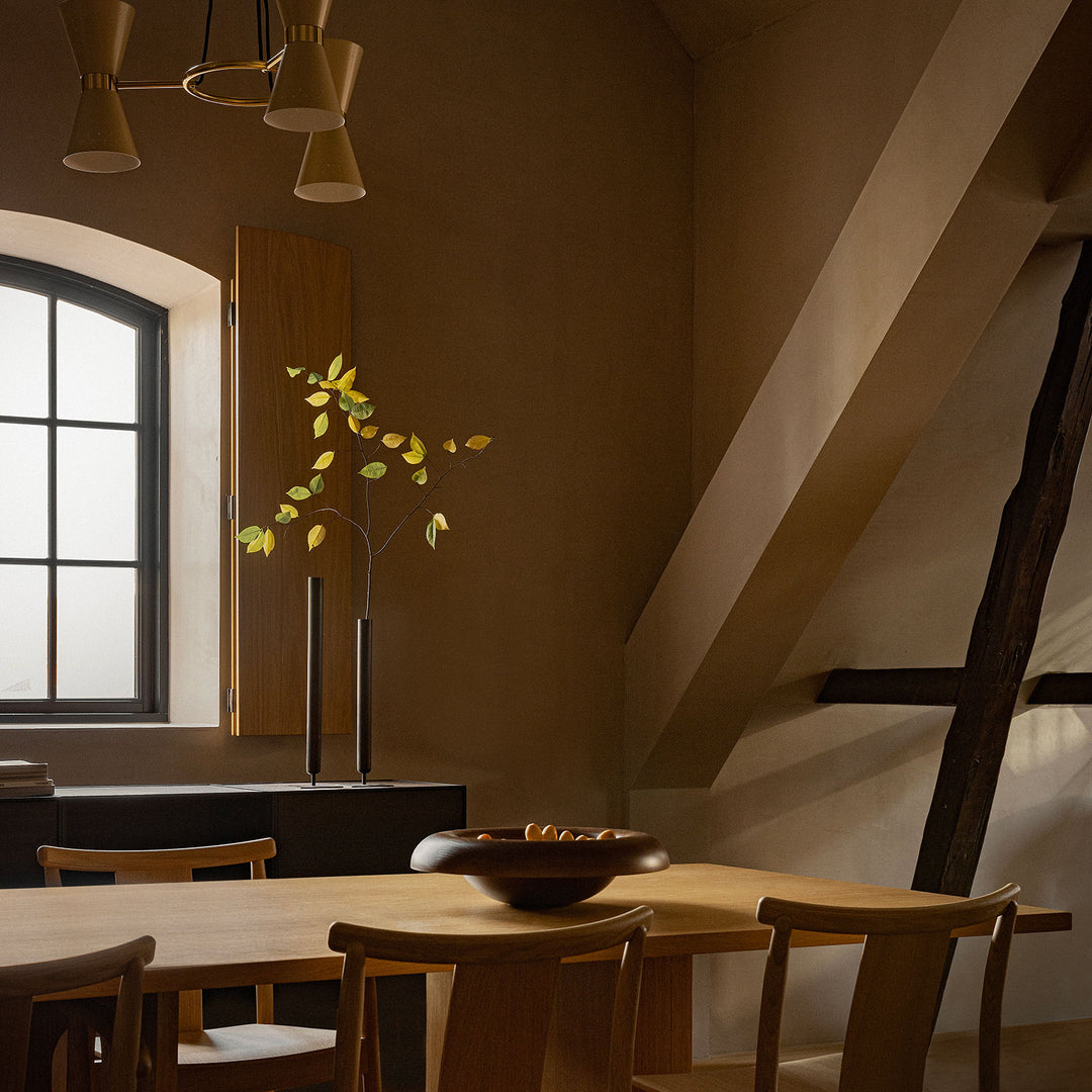 audo copenhagen (menu) | stance vase | bronzed brass 40cm