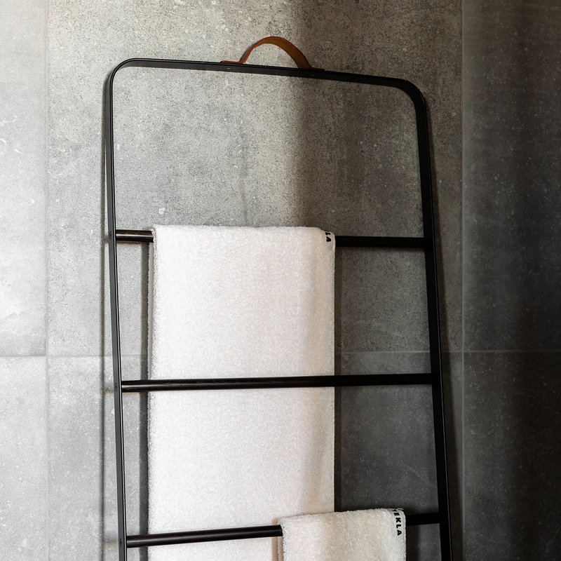 audo copenhagen (menu) | towel ladder | black + dark oak