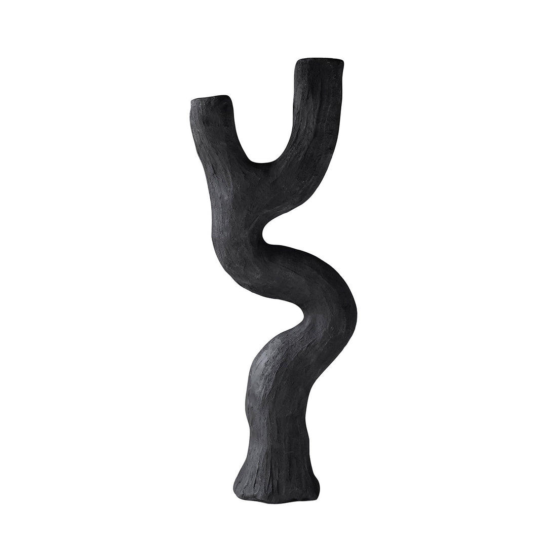 mette ditmer | art piece | candle holder | black