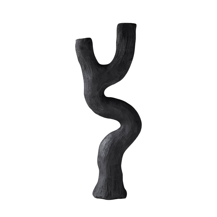mette ditmer | art piece | candle holder | black