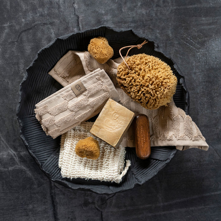 mette ditmer | art piece | patch bowl | black