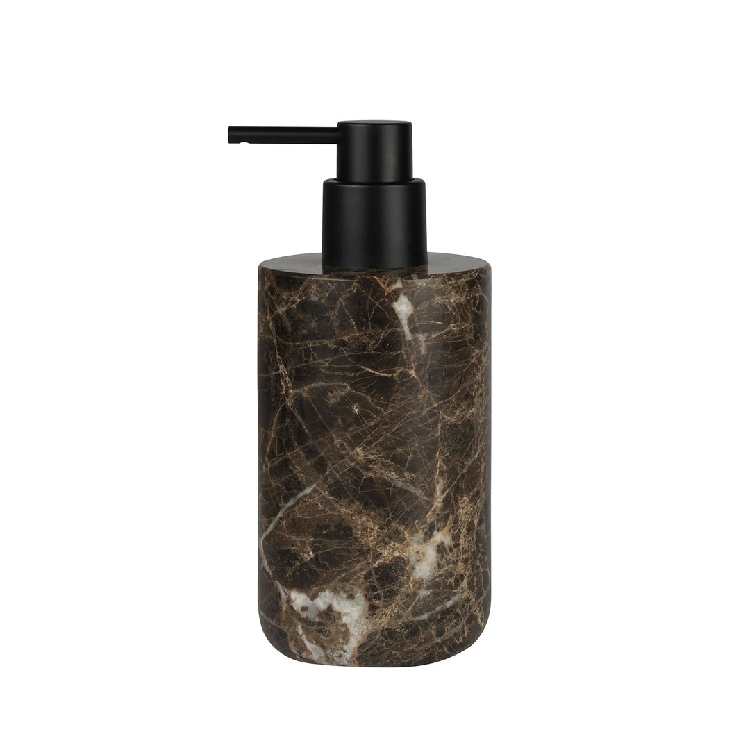 mette ditmer | marble soap dispenser | tall brown - DC