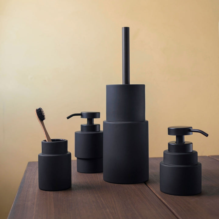 mette ditmer | shades toilet brush holder | black - DC