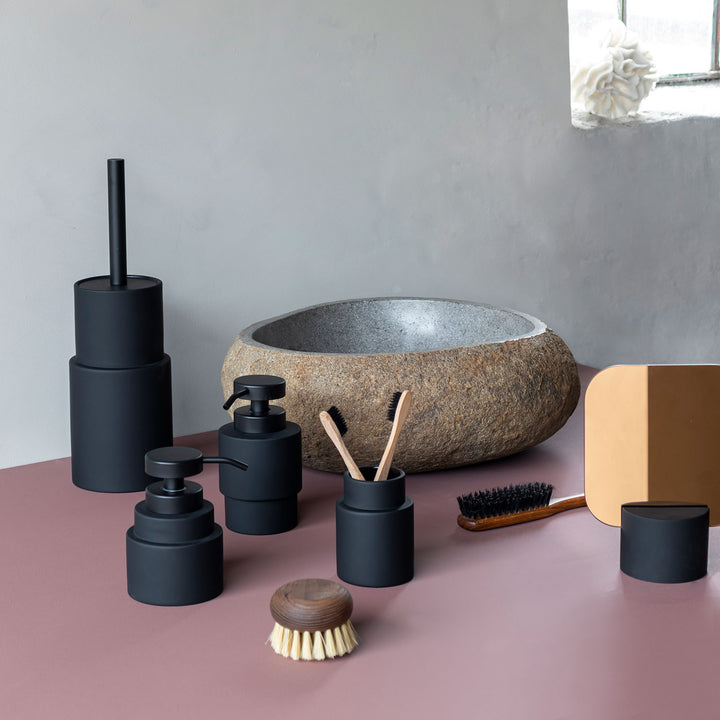 mette ditmer | shades toilet brush holder | black - DC