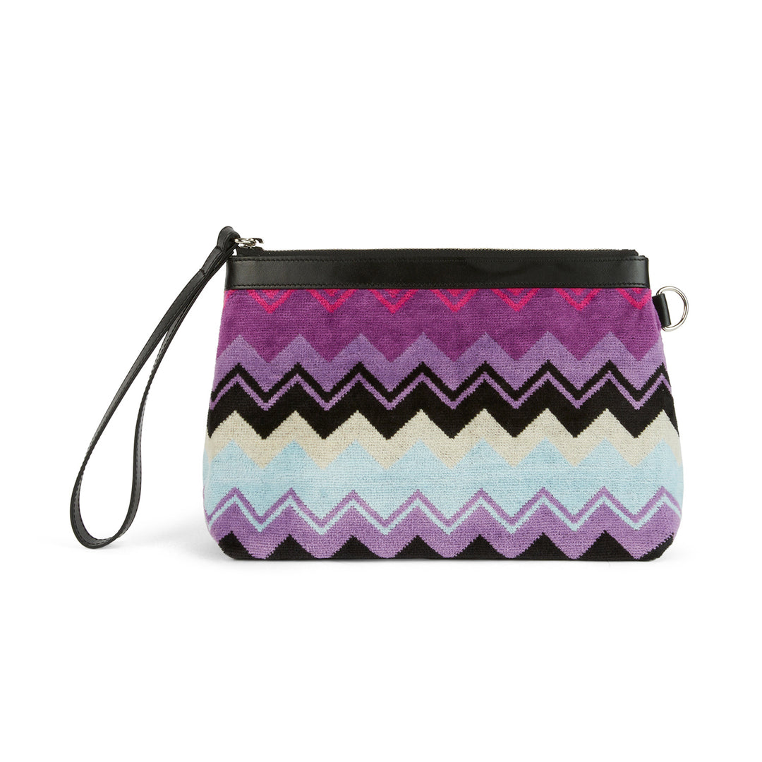 バッグ MISSONI　新品 Zigzag clutch in multicoloured - Missoni | Mytheresa