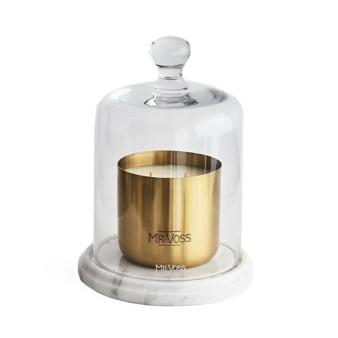 mr voss | marble plate + cloche