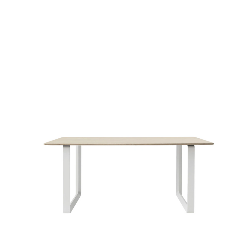 muuto | 70/70 table | oak + grey leg | 170cm