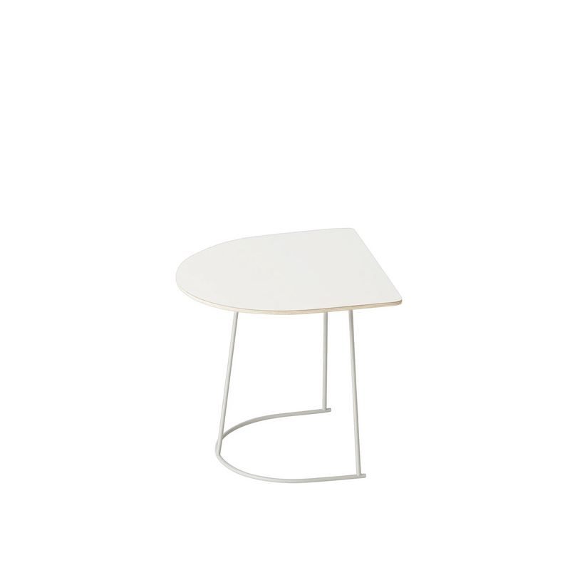 muuto | airy coffee table | off white half