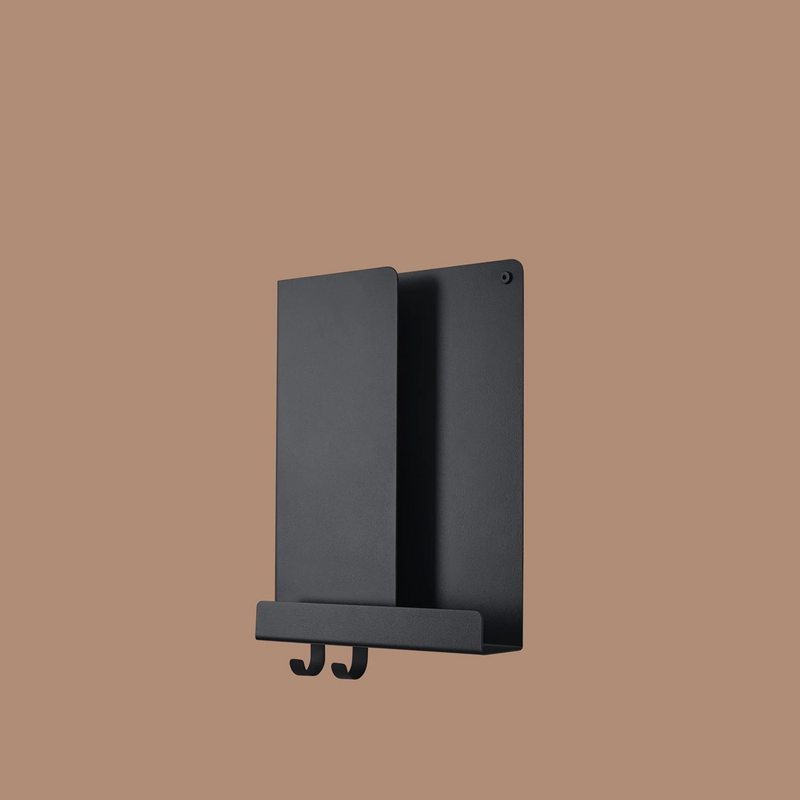 muuto | folded shelves | high 29.5cm | black