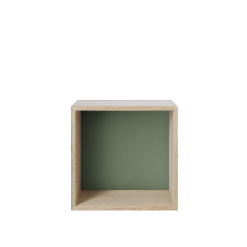 muuto | mini stacked 2.0 | backboard | oak + green | medium - DC