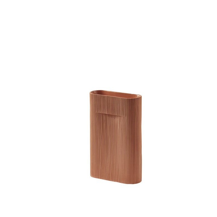 muuto | ridge vase | terracotta 35cm - DC