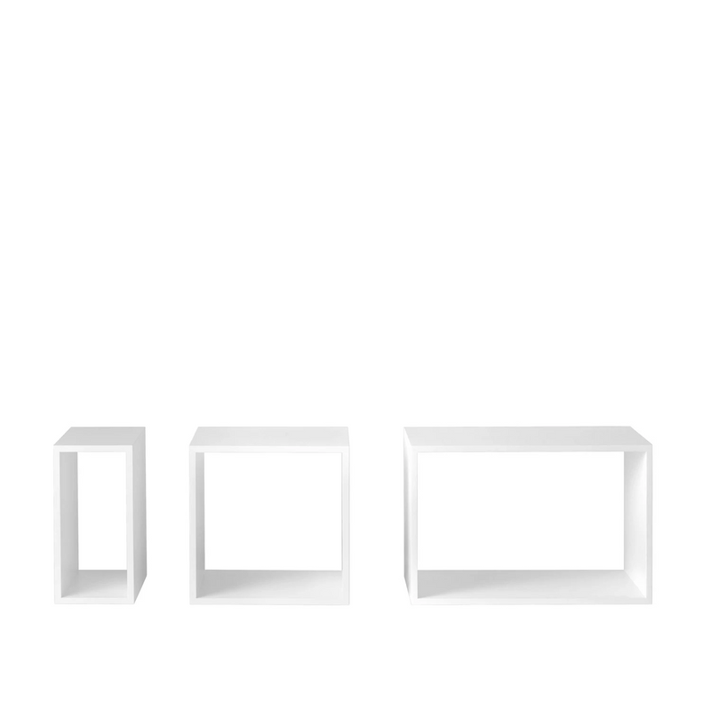 muuto | stacked storage | open module | small white