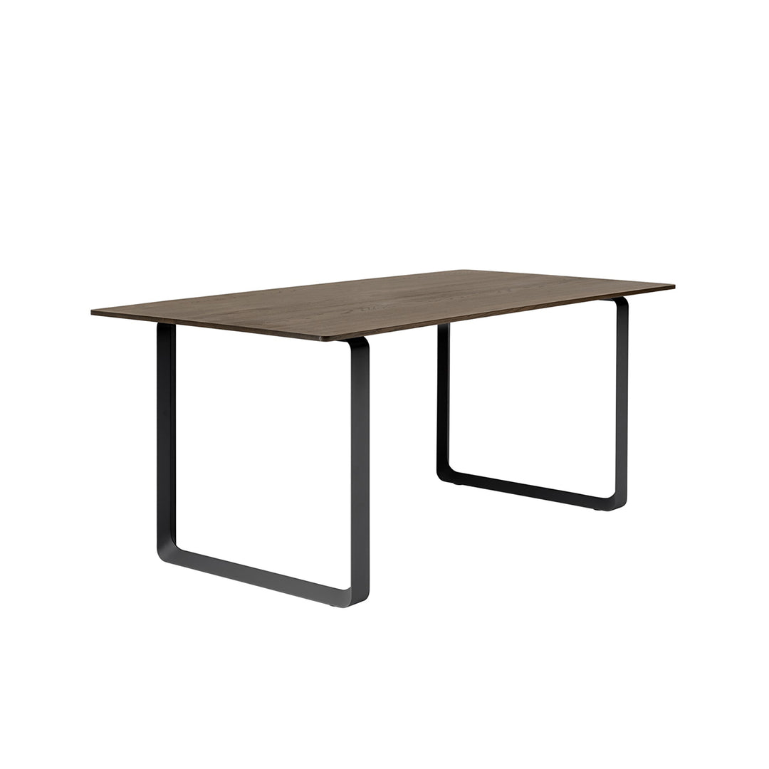 muuto | 70/70 table | solid smoked oak + black base 170x85cm
