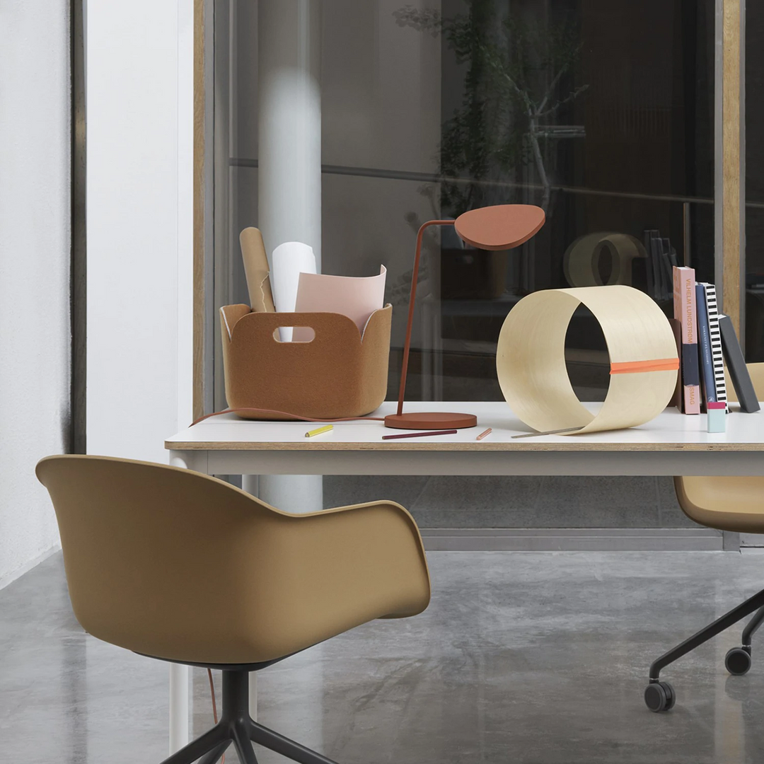 muuto | restore basket 48cm | burnt orange
