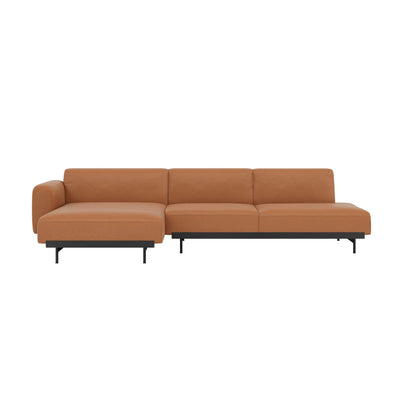 muuto | in situ modular sofa | 3 seater config 9 | easy leather cognac