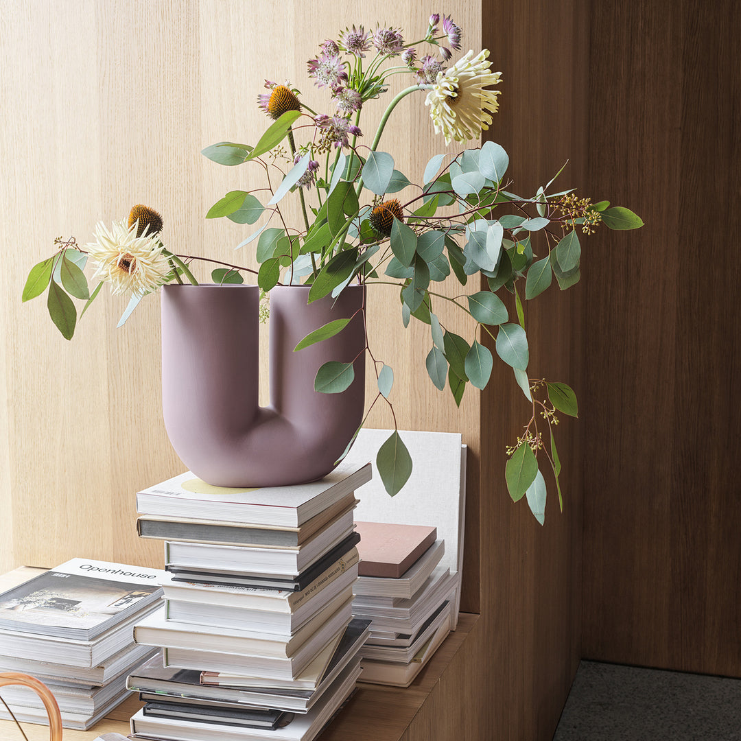 muuto | kink vase | dusty lilac 26cm