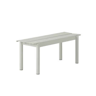 muuto | linear steel bench | grey 110cm
