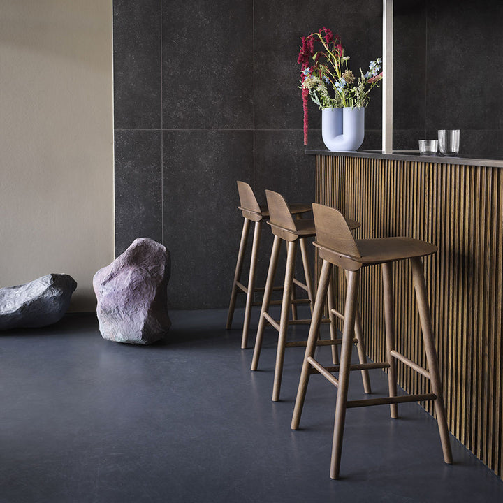 muuto | nerd bar stool | 75cm oak ~ DC