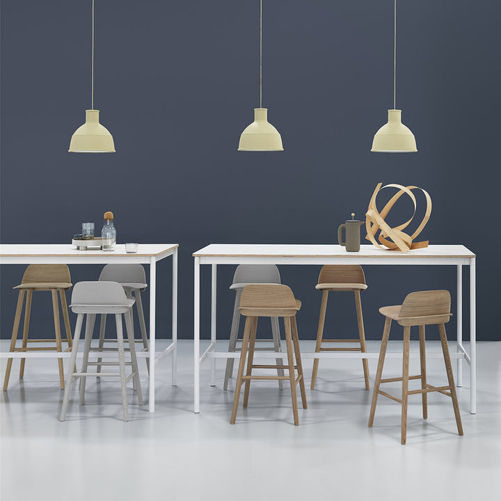 muuto | nerd bar stool | 75cm green ~ DC