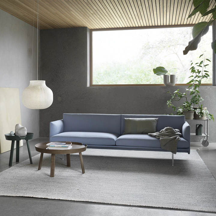 muuto | around coffee table | large stained dark brown