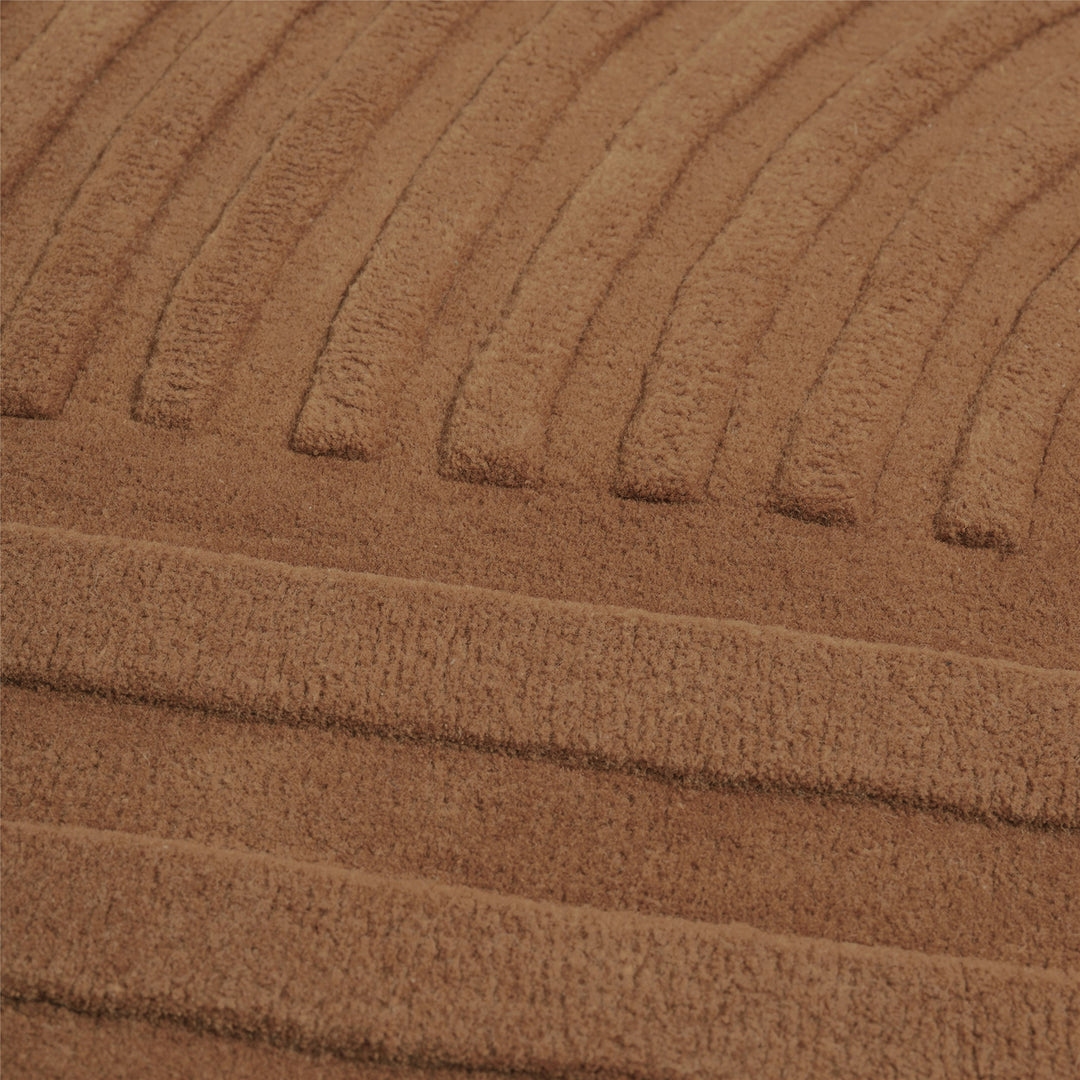muuto | relevo rug | burnt orange 200x300cm