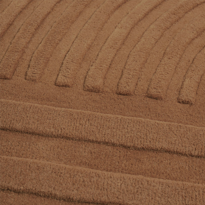muuto | relevo rug | burnt orange 200x300cm