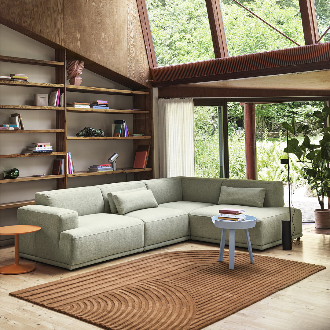 muuto | relevo rug | burnt orange 200x300cm