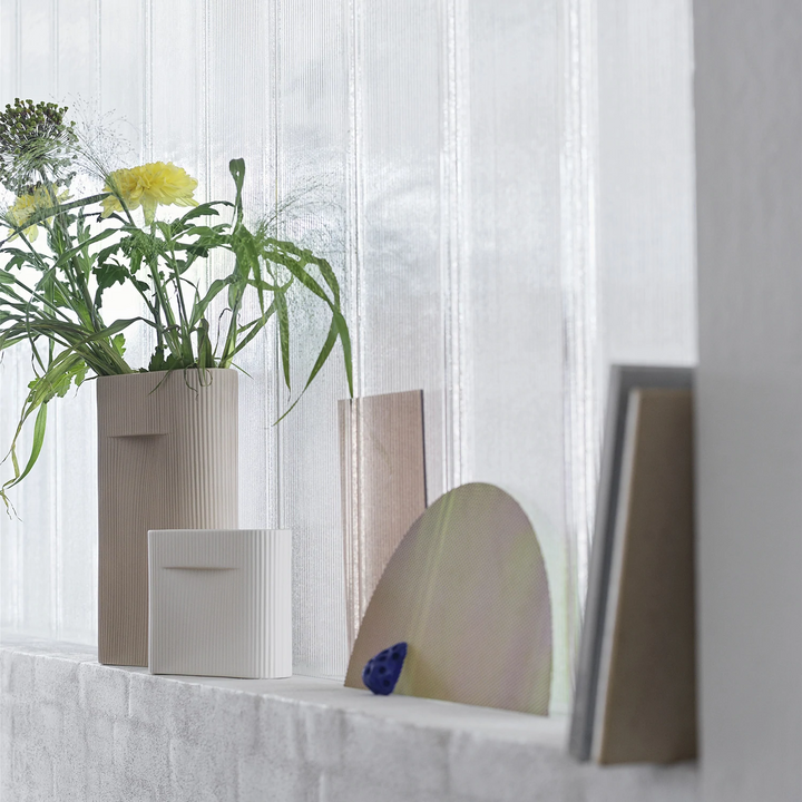 muuto | ridge vase | beige 48.5cm - DC