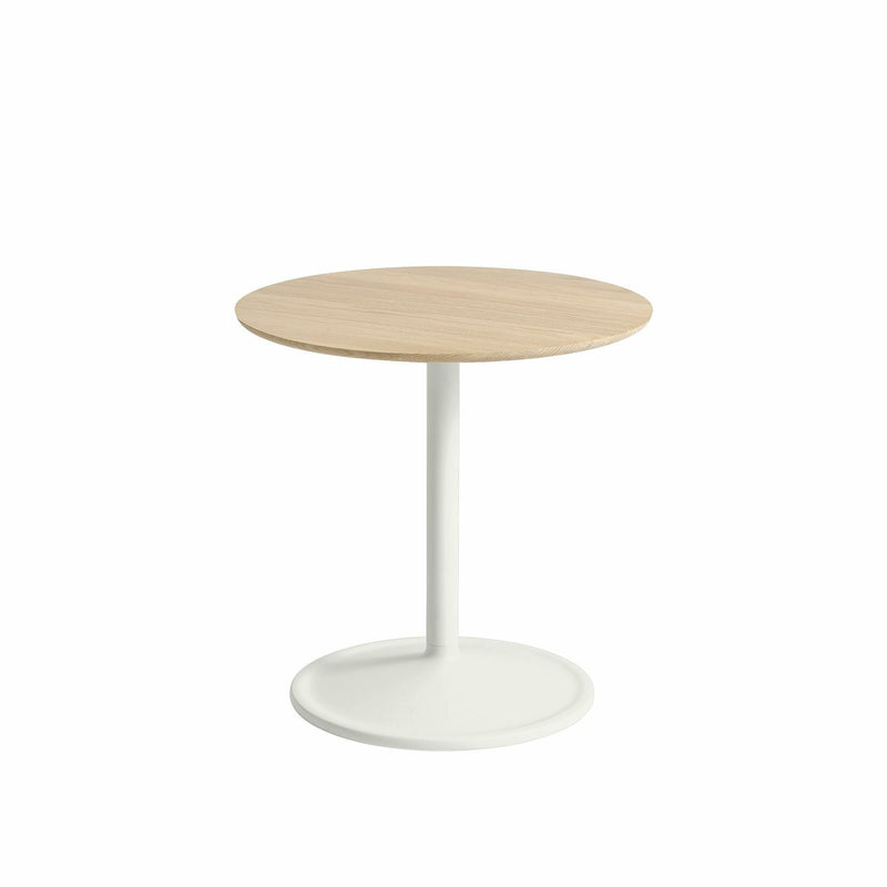 muuto | soft side table 48x48cm | solid oak + off white - DC