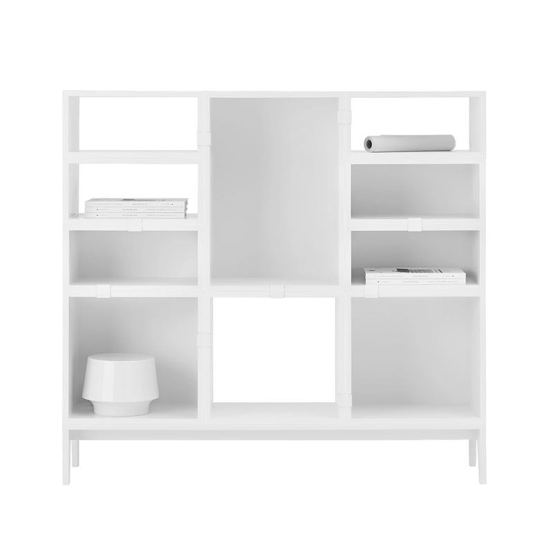 muuto | stacked storage | open module | medium white