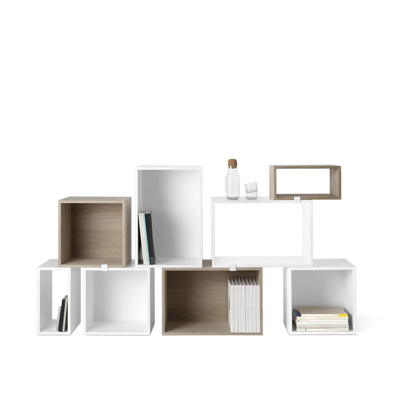 muuto | stacked storage | module with backboard | medium white