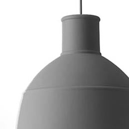 muuto | unfold pendant lamp | dark grey - 3DC