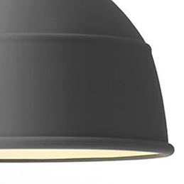 muuto | unfold pendant lamp | dark grey - 3DC