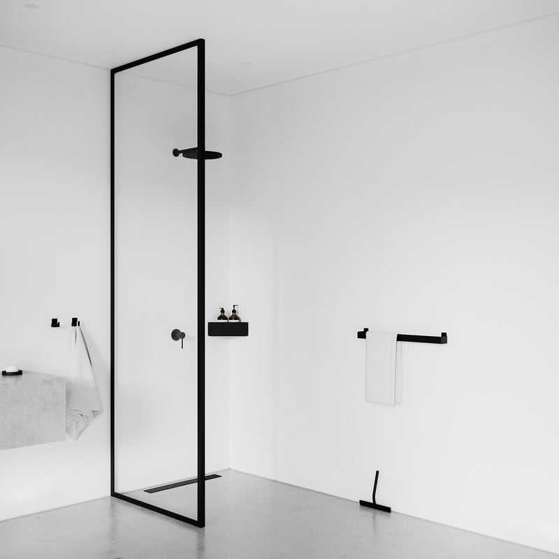nichba | bath shelf corner | white