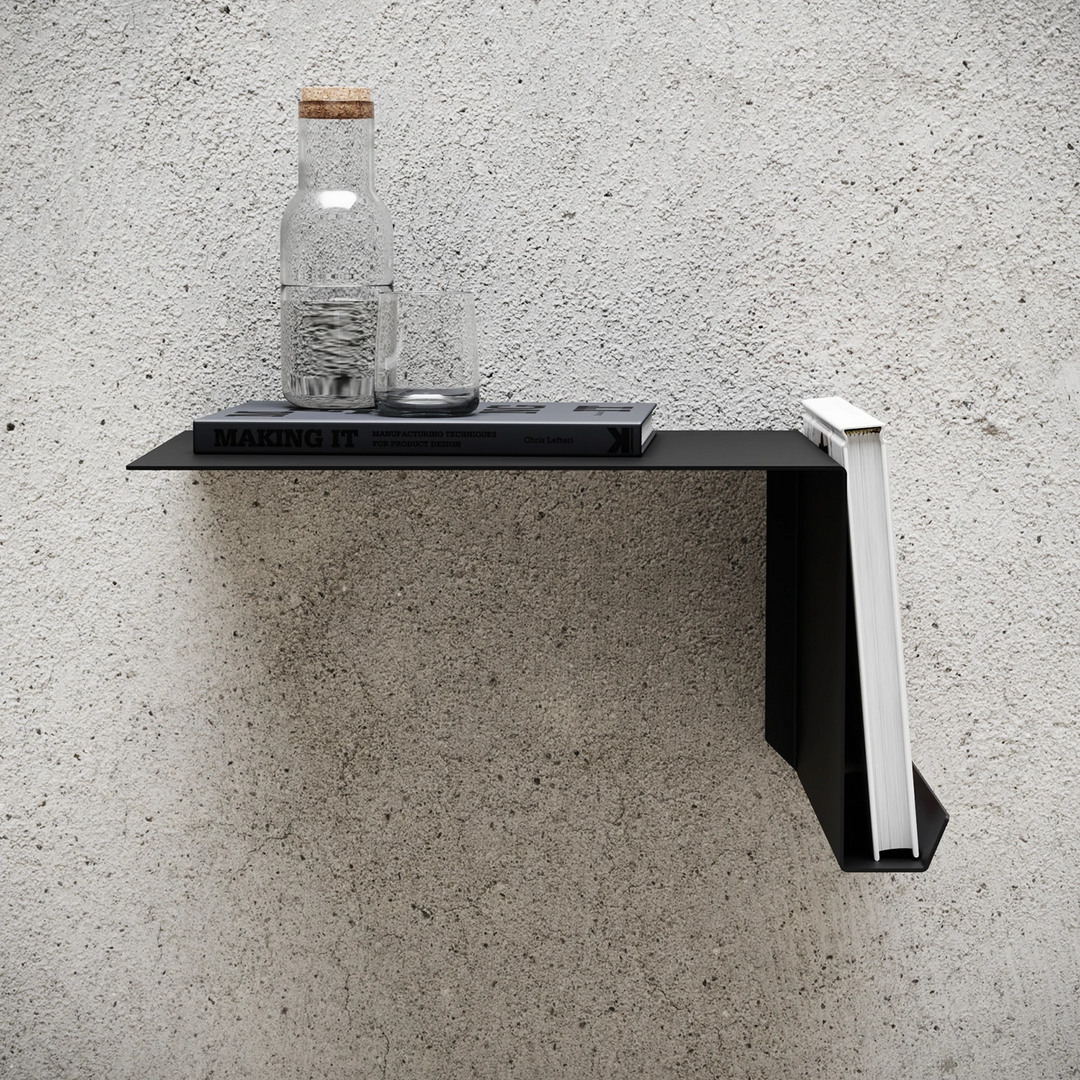 nichba | shelve02 | black right - LC