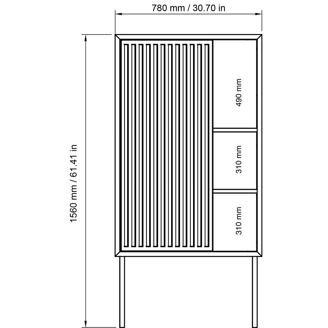 nichba | cabinet - EX DISPLAY