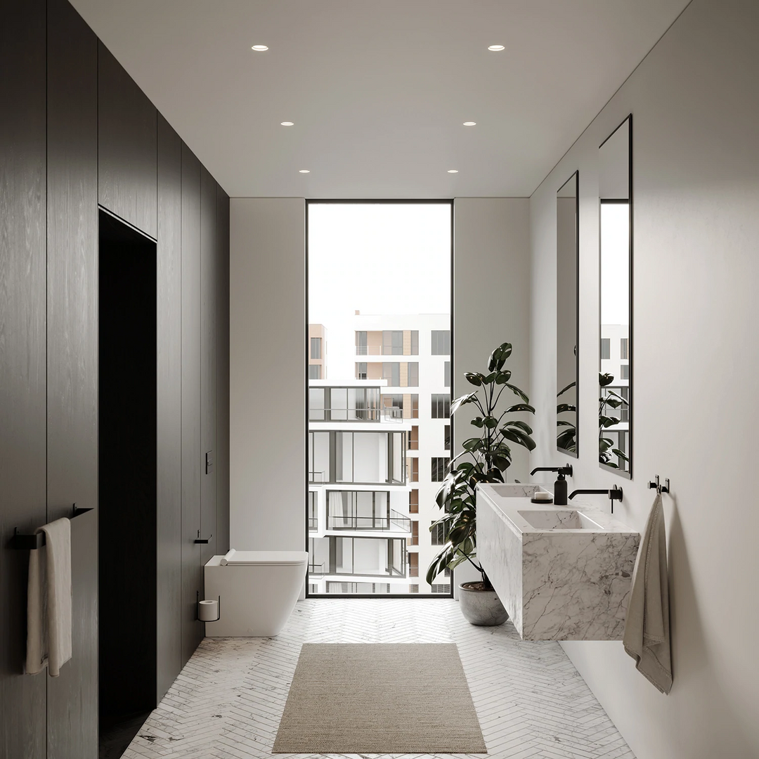 nichba | towel hanger | black - LC