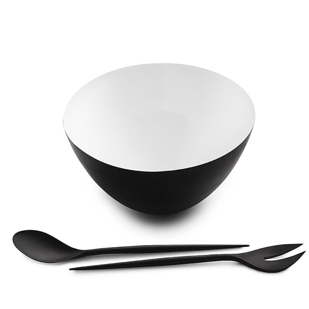 normann copenhagen | krenit salad servers | black ~ DC