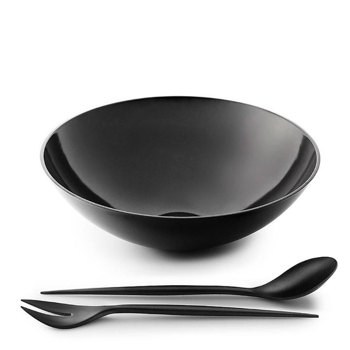 normann copenhagen | krenit salad servers | black ~ DC