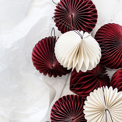 nordic rooms | ornament jewel | white + glitter - seasonal