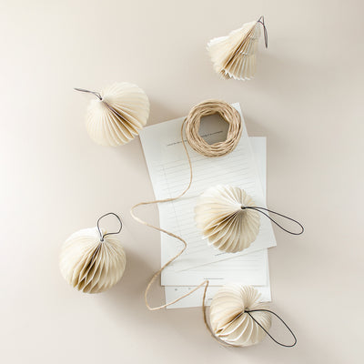 nordic rooms | ornament sphere | white + glitter